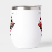 Distinct & Uniek, Mijn Corvette Wijn Tumbler (Links)