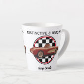 Distinct & Unique, Mijn Corvette Latte Mok (Rechterhoek)