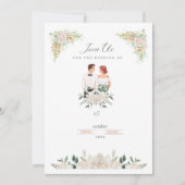 distinctieve uitnodigingskaart kaart (Voorkant)