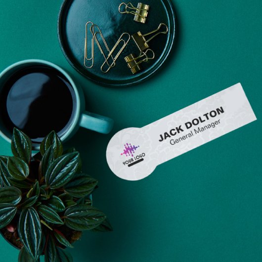 Distinctive Employee Identification Logo Naam Tag