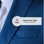 Distinctive Employee Identification Logo Naam Tag