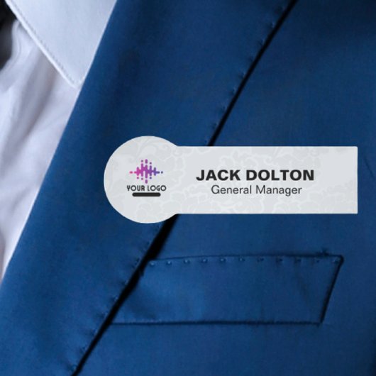 Distinctive Employee Identification Logo Naam Tag