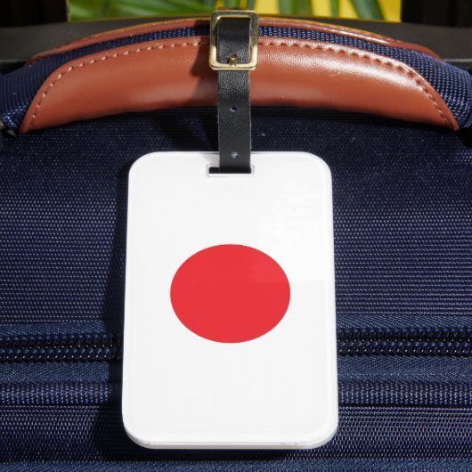 Distinctive Japan-Inspired Decorative Bagagelabel (Voorkant Insitu 2)