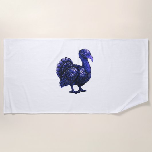 Distopian Turkije Thanksgiving Design Classic T-Sh Strandlaken (Voorkant)
