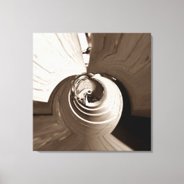 distopico canvas afdruk