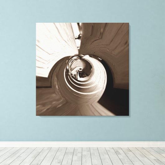 distopico canvas afdruk (Insitu (Houten vloer))