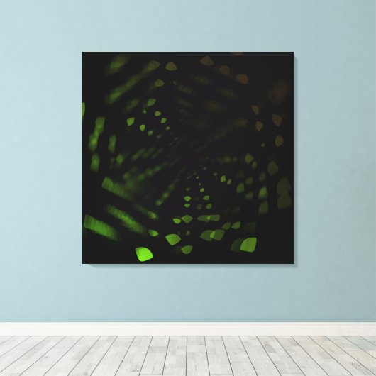 distorção 502 canvas afdruk (Insitu (Houten vloer))