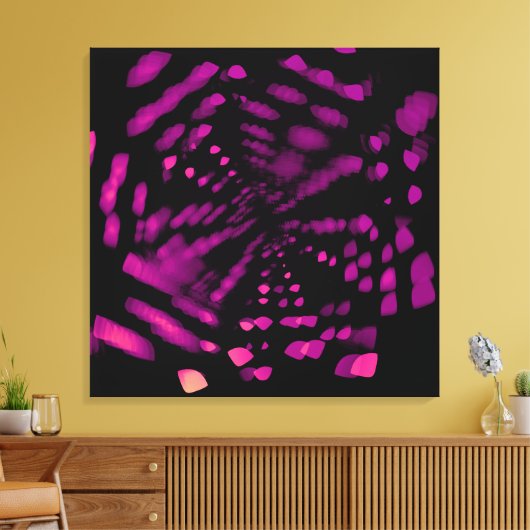 distorção 504 canvas afdruk (Insitu (Woonkamer))