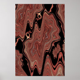 Distorted Pies Hoesje-Mate Poster