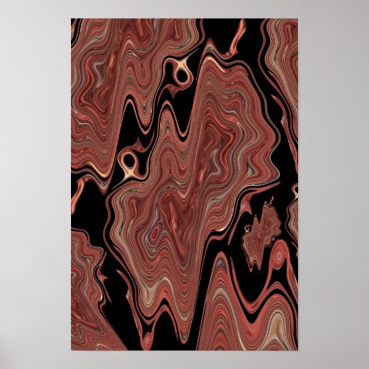 Distorted Pies Hoesje-Mate Poster (Voorkant)