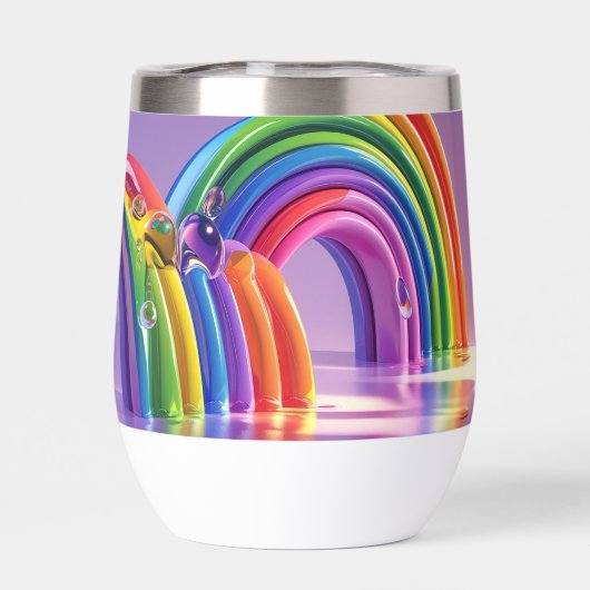 Distorted Rainbows (Achterkant)