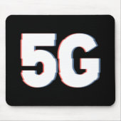 Distorted Reality Alert voor 5G Gevaar Muismat (Voorkant)