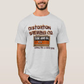 Distortion Brewin Co. Jersey T-shirt (Voorkant)
