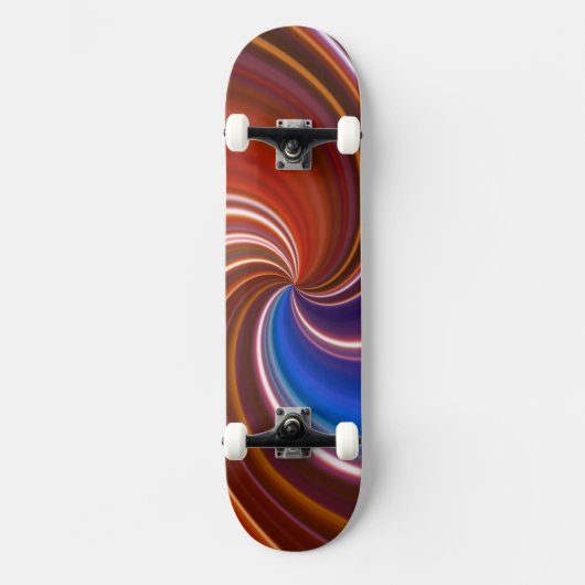 Distortion Vier Skateboard ontwerp (Voorkant)
