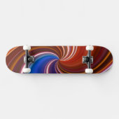 Distortion Vier Skateboard ontwerp (Horizontaal)