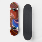 Distortion Vier Skateboard ontwerp (Voorkant)