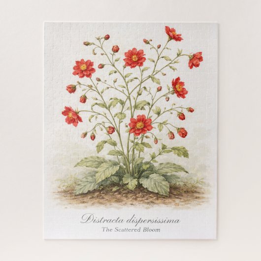 Distracta dispersissima - The Scattered Bloom Legpuzzel (Verticaal)