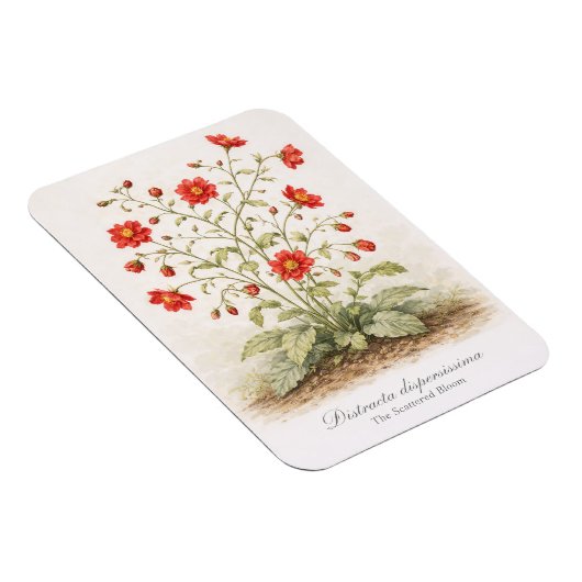 Distracta dispersissima - The Scattered Bloom Magneet (Rechterzijde)