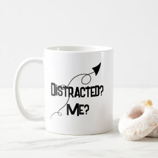 Distracted? Me? ADHD Funny Mug Koffiemok