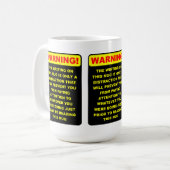 Distraction Funny Mug Koffiemok (Voorkant links)