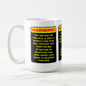 Distraction Funny Mug Koffiemok (Links)