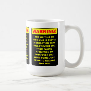 Distraction Funny Mug Koffiemok