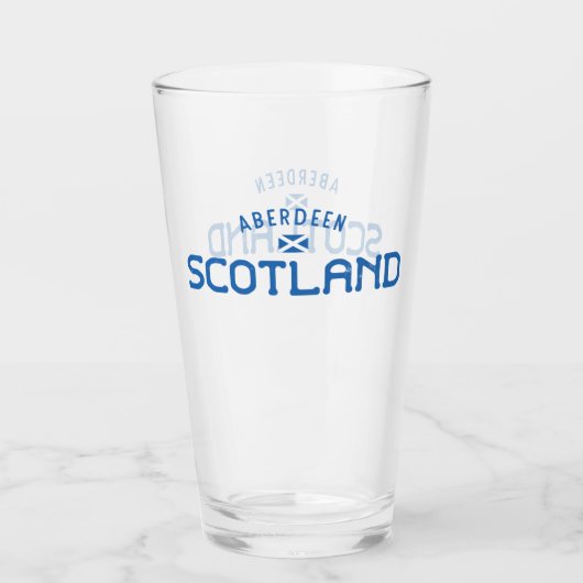 Distress Aberdeen Scotland Glas (Voorkant)
