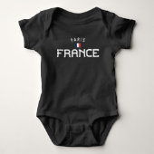 Distress Paris Frankrijk Romper (Voorkant)