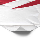 Distress Peeling Paint USA American Photo Poster (Hoek)