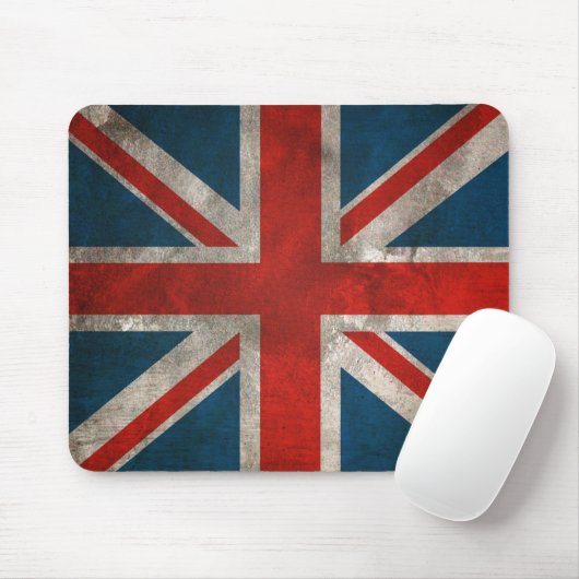 Distress Union Jack Mousepad Muismat (Met muis)