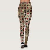 Distress Wonderland Alice Pattern Leggings (Achterkant)