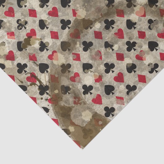 Distress Wonderland Alice Pattern Tissuepapier (Detail)