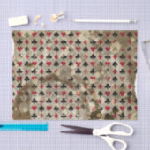 Distress Wonderland Alice Pattern Tissuepapier (Craft)