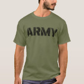 Distressed Army T-shirt (Voorkant)