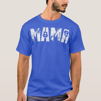 Distressed Best Mama Ever Guitar Lover Guitarist T T-shirt