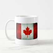 Distressed Canada Flag Koffiemok (Links)