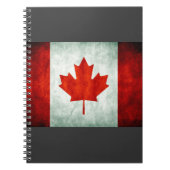 Distressed Canada Flag Notitieboek (Voorkant)