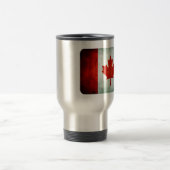 Distressed Canada Flag Reisbeker (Center)