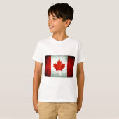 Distressed Canada Flag T-shirt (Voorkant volledig)