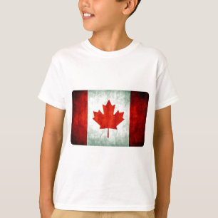 Distressed Canada Flag T-shirt