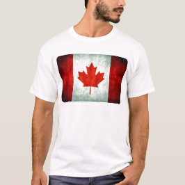 Distressed Canada Flag T-shirt