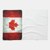 Distressed Canada Flag Theedoek (Horizontaal)