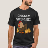 Distressed Chicken Whisperer Gift Chicken Lover Fa T-shirt (Voorkant)