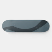 Distressed Cool Cadet Marmer Blauw Grijs Persoonlijk Skateboard (Horizontaal)