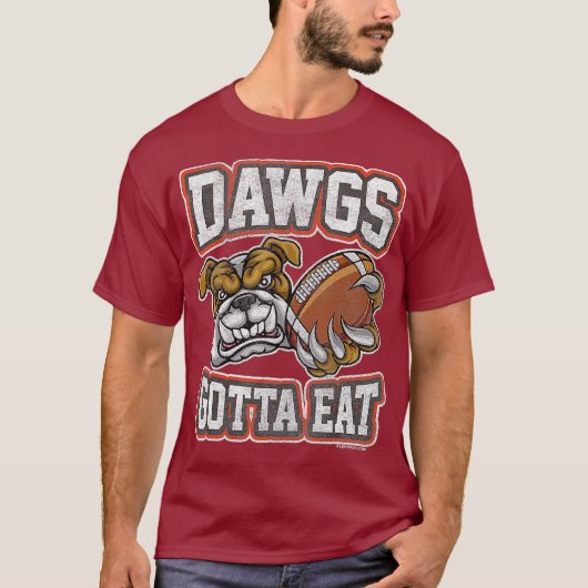 Distressed Dawgs Gotta Eat CLE Shirt (Voorkant)