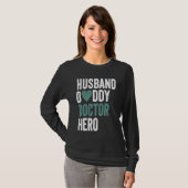 Distressed Doctor  Husband Daddy Doctor Hero T-shirt (Voorkant volledig)