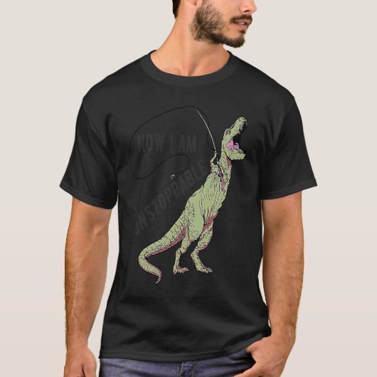 Distressed Fishing Trex Quote fisherman T-shirt (Voorkant)