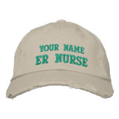 Distressed gepersonaliseerde ER Nurse Pet (Voorkant)