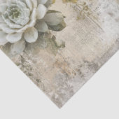 Distressed Girly Ephemera Floral Collage Scrapbook Tissuepapier (Detail)