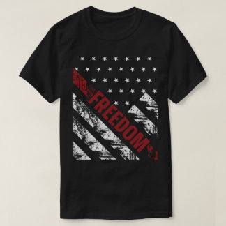 Distressed Grunge USA Vrijheid T-shirt